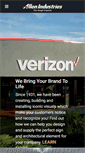 Mobile Screenshot of allenindustries.com